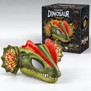 Doggo-Raptor dinosaur dog mask – view 3